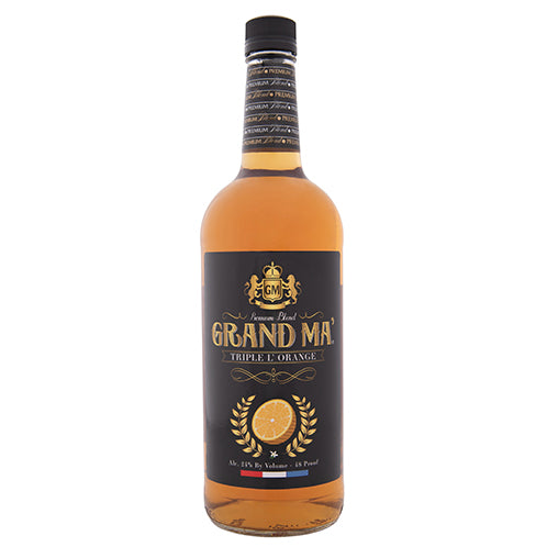 Grand Ma Orange (24% 750ml, Glass) - Coconut Liquer