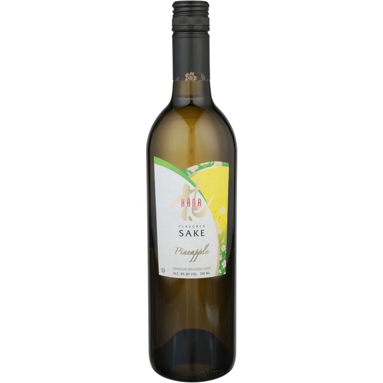 HANA PINEAPPLE FLAVORED SAKE 750ML