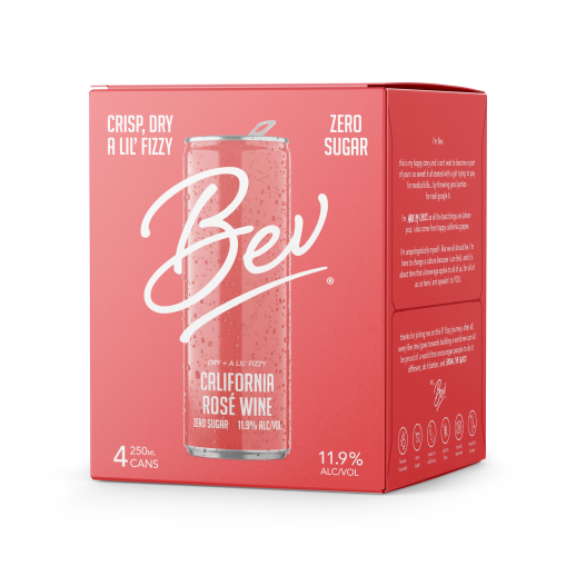 BEV CALIFORNIA ROSE 250 ML (24 Bottles)