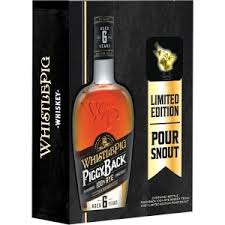 Whistlepig Rye Whiskey Piggyback 6 Yr W/ Pour 96.56 750ML