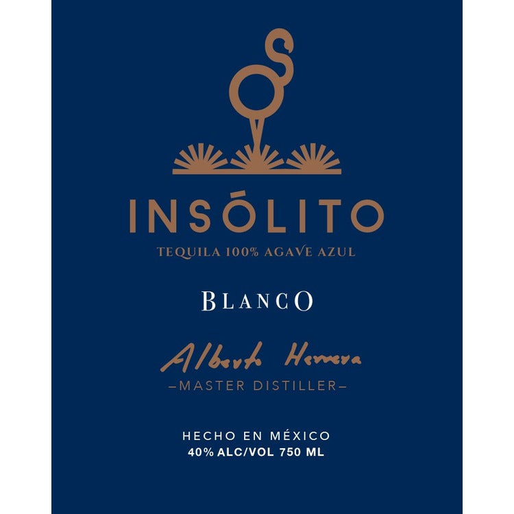INSOLITO TEQUILA BLANCO 80 750ML