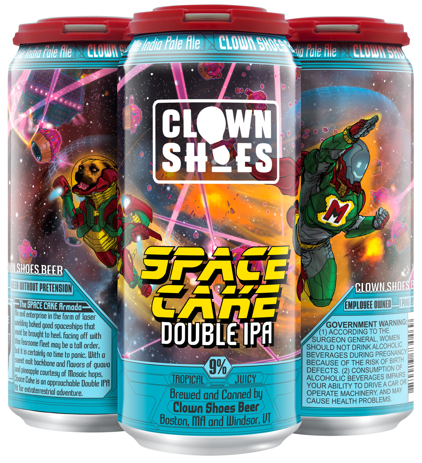 Clown Shoes Space Cake Double IPA Can 6/4P 16Z