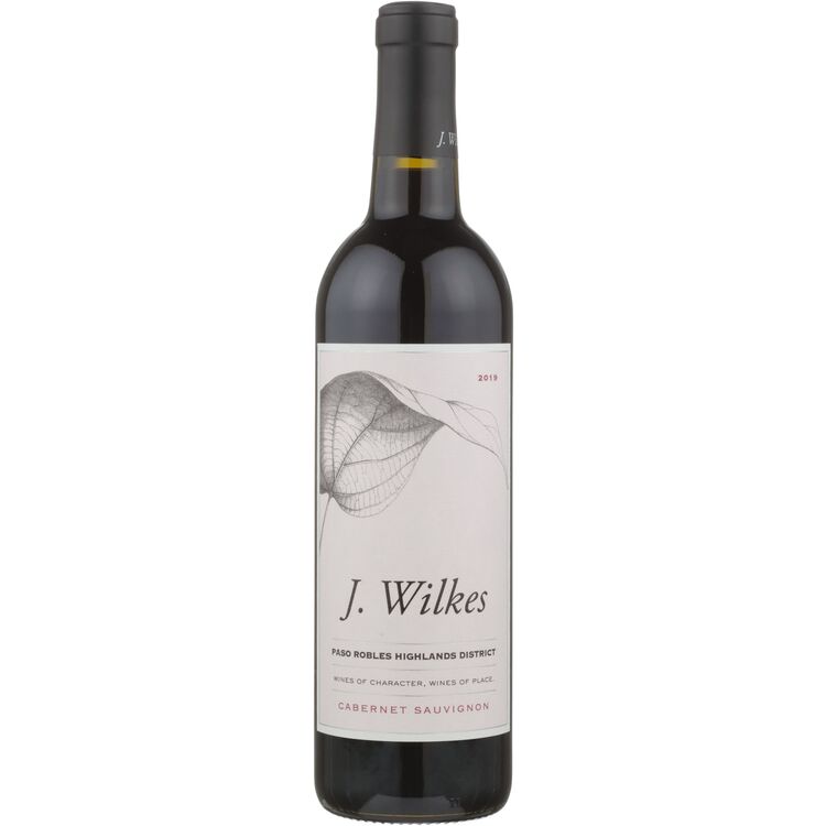 J. WILKES CABERNET SAUVIGNON PASO ROBLES HIGHLANDS DISTRICT 2019 750ML
