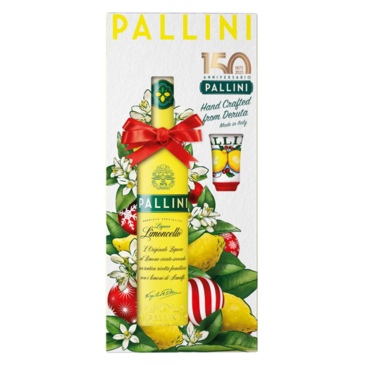 Pallini Limoncello Holiday Gift Set 750ML