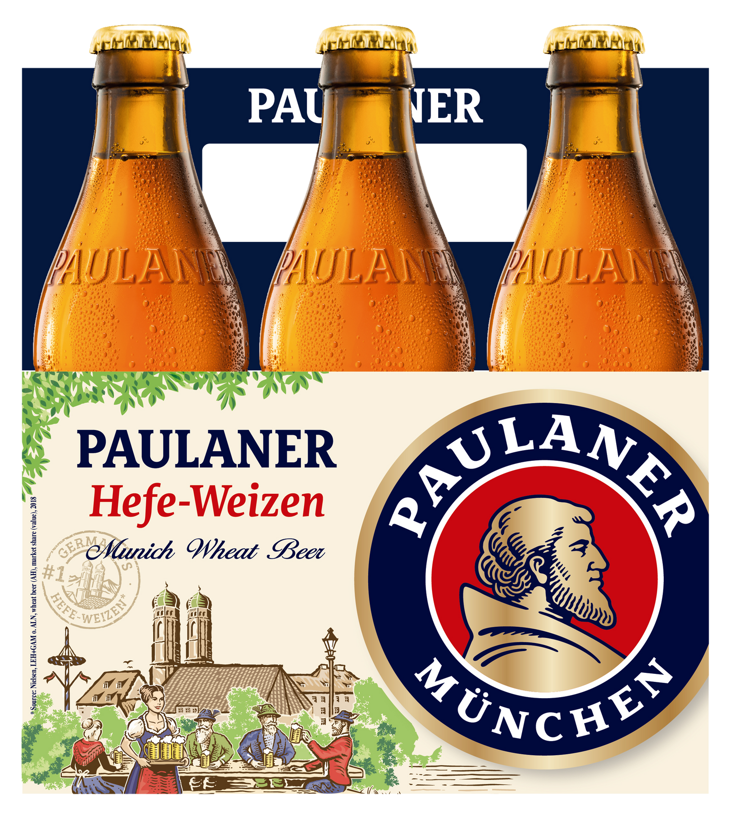 Paulaner Hefeweizen 4/6PK 330ML
