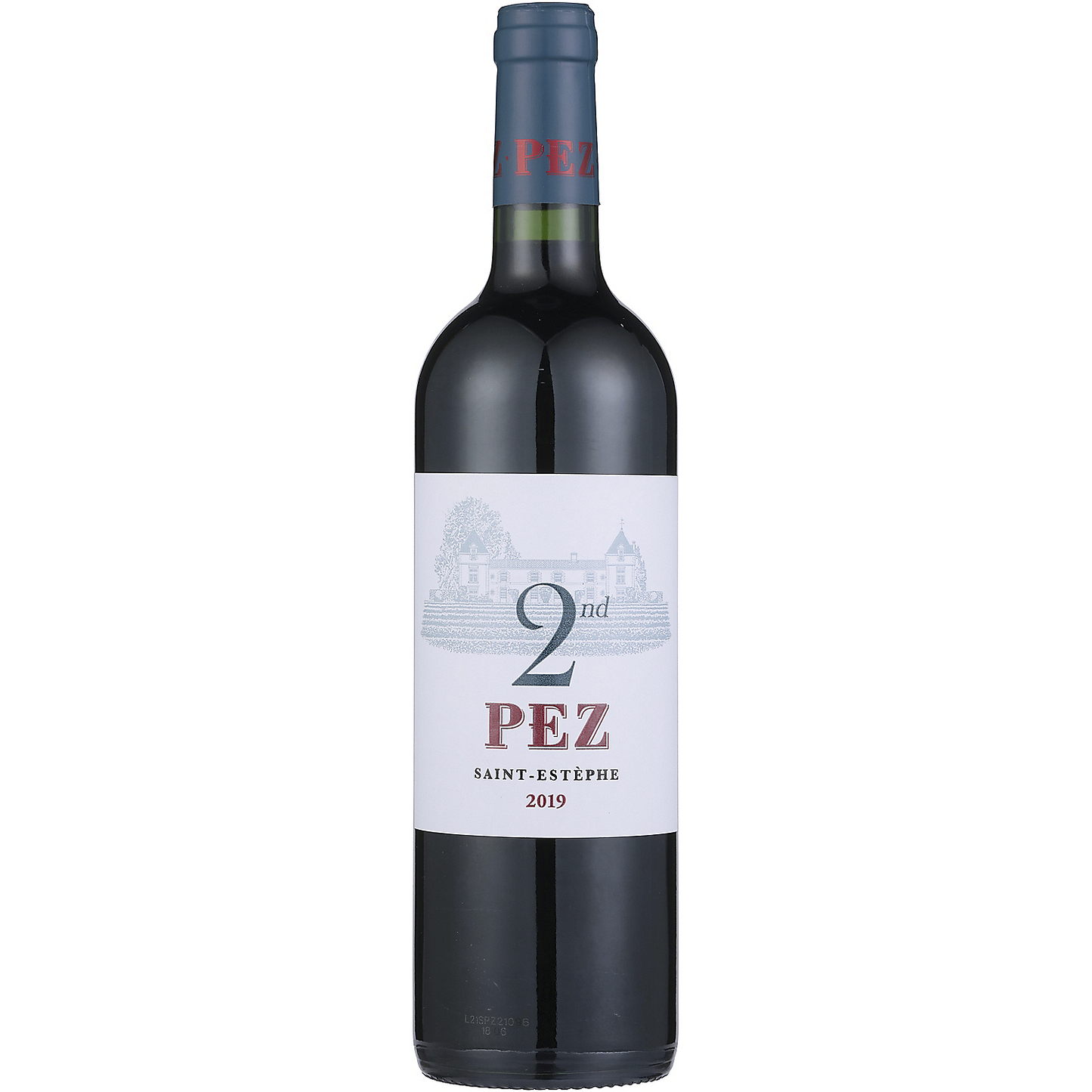 CHATEAU DE PEZ SAINT ESTEPHE 2ND PEZ 2019 WOOD BOX 750ML
