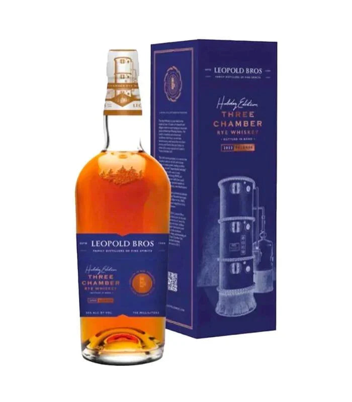 Leopold Bros Three Chamber Holiday Edition Rye Whiskey 750ML