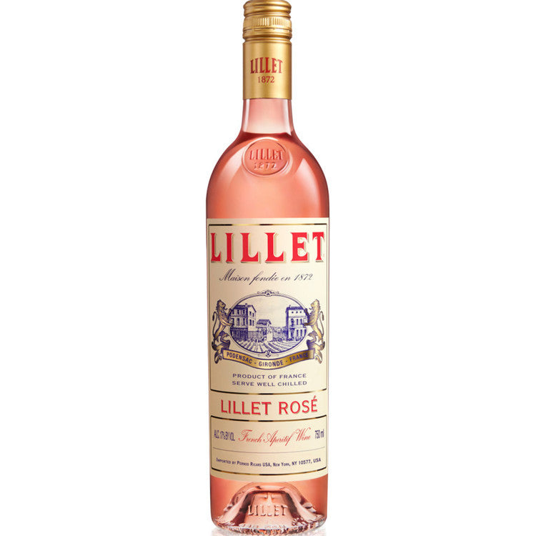 LILLET APERITIF WINE ROSE 750ML