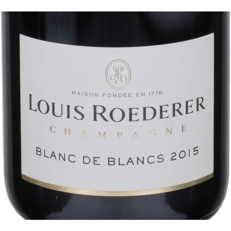 LOUIS ROEDERER CHAMPAGNE BRUT BLANC DE BLANCS ESTATE LA COTE 2015 750ML