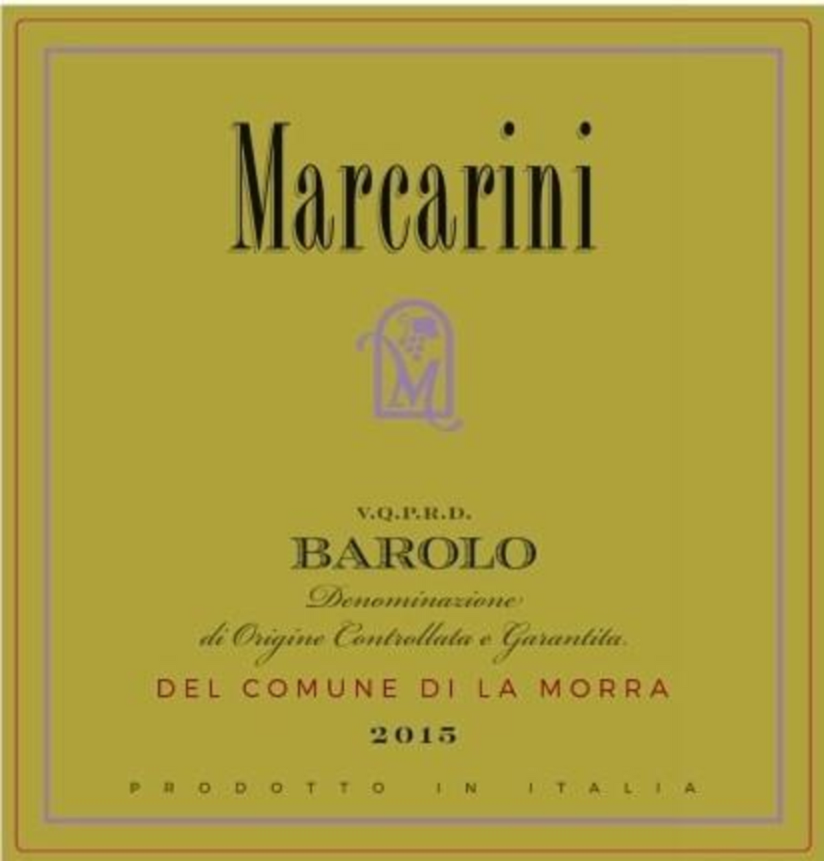 MARCARINI BAROLO LA MORRA 2020 750 mL