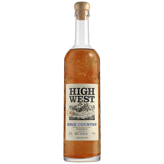 High West High Country American Single Malt Whiskey 750ML