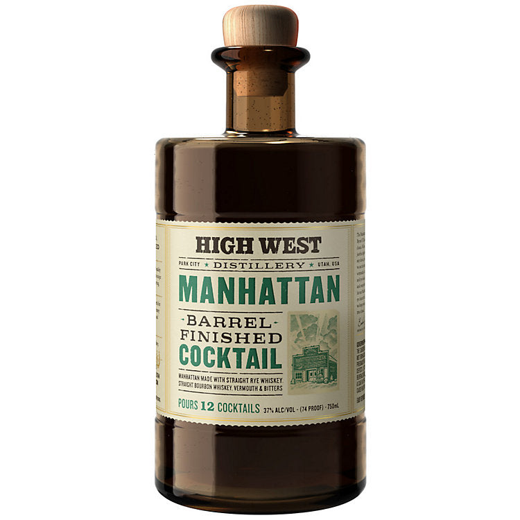 High West Barrel Finished Manhattan Cocktail 750ML