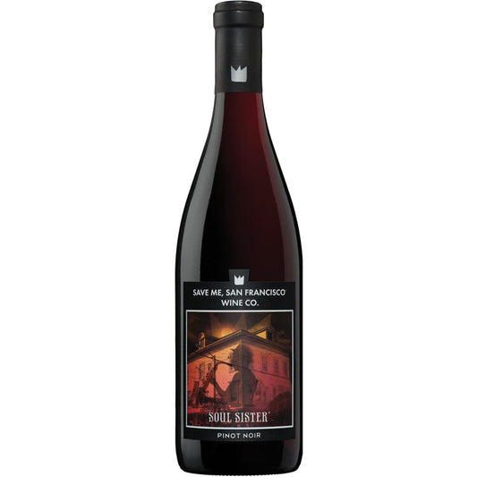 SAVE ME SAN FRANCISCO PINOT NOIR SOUL SISTER CALIFORNIA 750ML