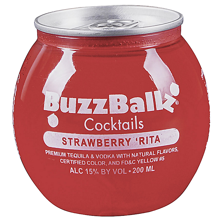 Buzzballz Strawberry Margarita 30 200ML  (3 Units/Pack)