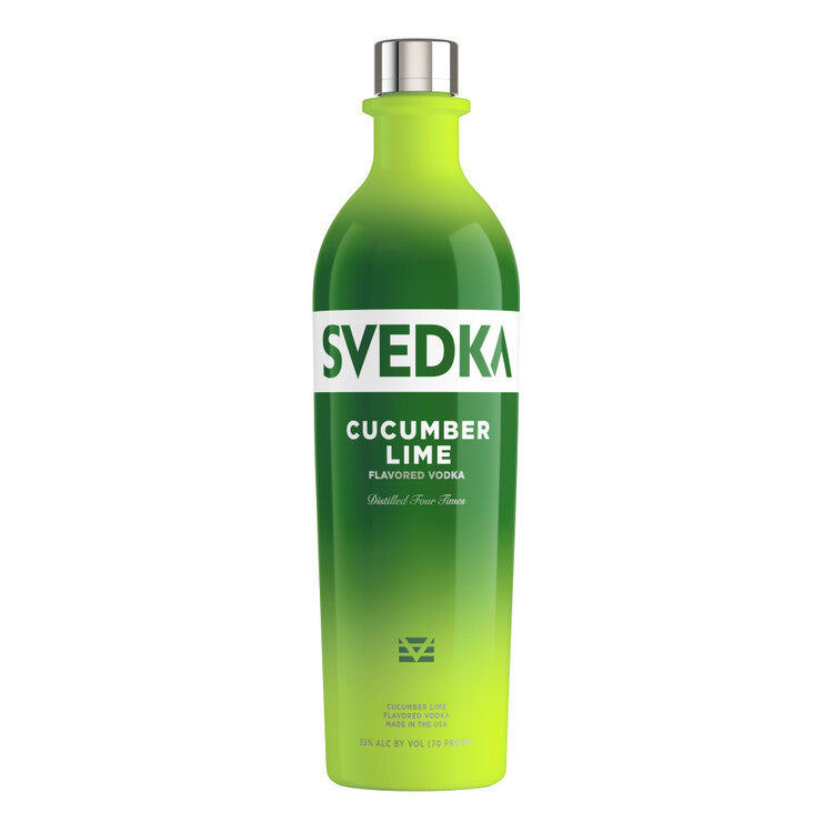 SVEDKA CUCUMBER LIME FLAVORED VODKA 70 750ML