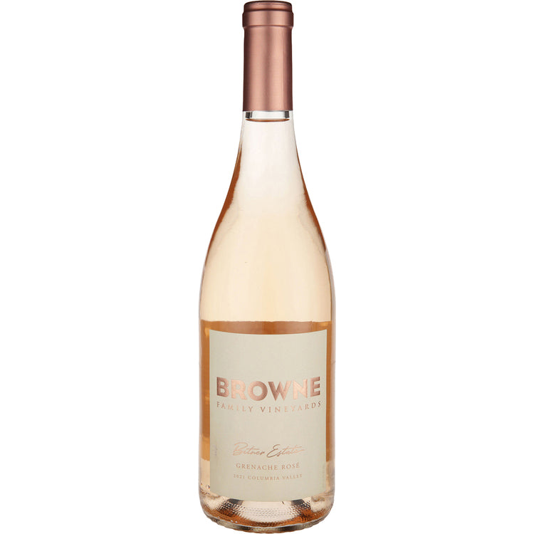 BROWNE FAMILY VINEYARDS GRENACHE ROSE BITNER ESTATE COLUMBIA VALLEY 2021 750ML