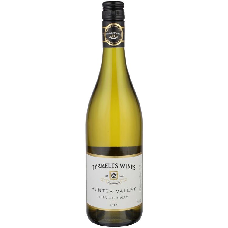 TYRRELL'S WINES CHARDONNAY HUNTER VALLEY 2017 750ML