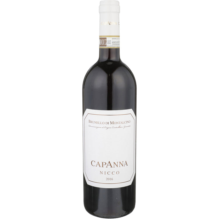 CAPANNA BRUNELLO DI MONTALCINO NICCO 2016 750ML