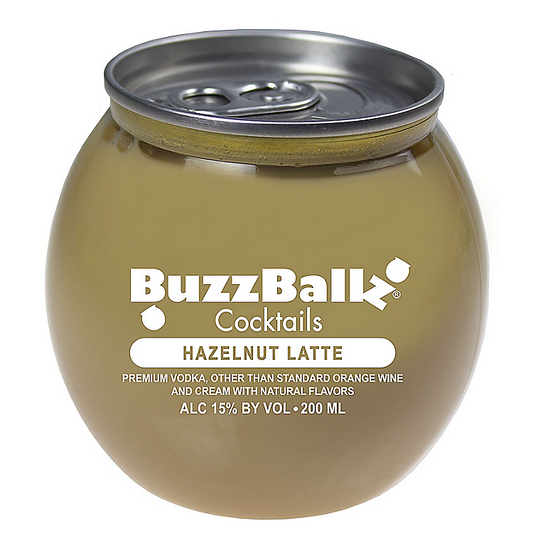 Buzzballz Hazelnut Latte Cocktail 30 200ML