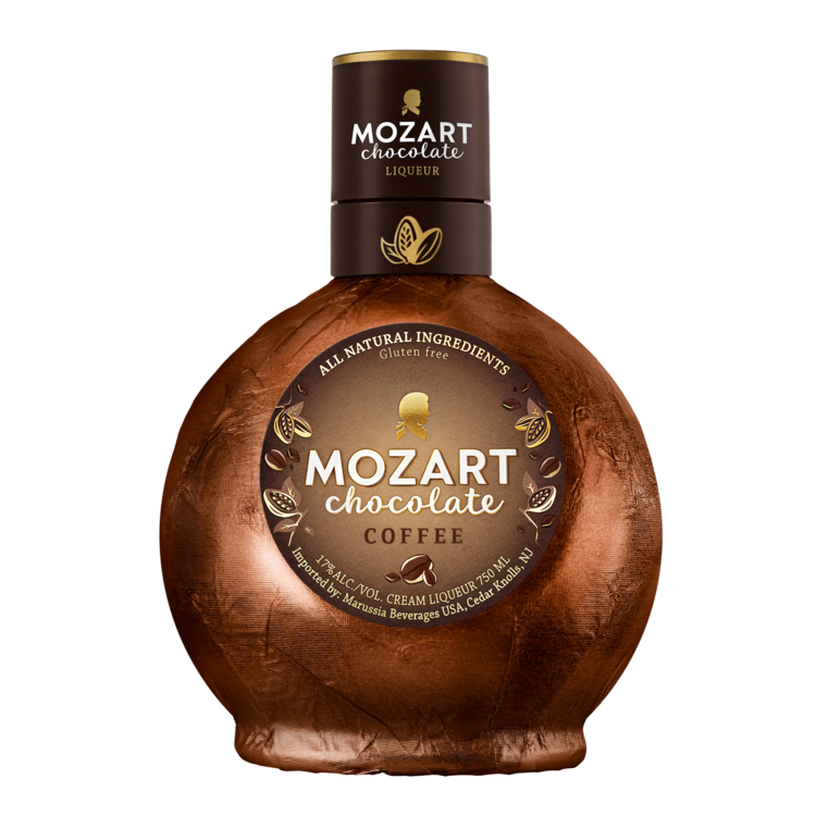 MOZART CHOCOLATE COFFEE CREAM LIQUEUR 34 750ML