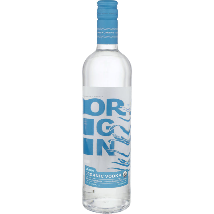 Nature'S Origin Organic Vodka 80 750ML
