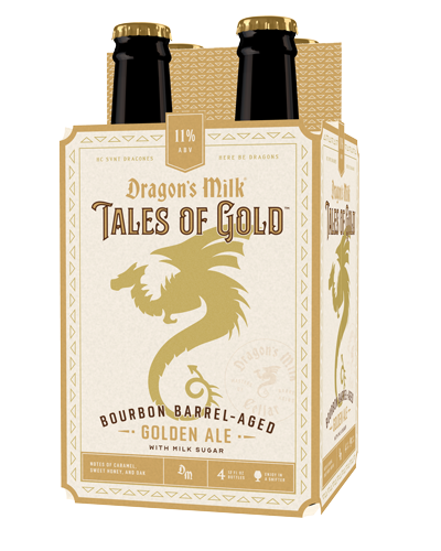 DRAGON'S MILK TALES OF GOLD BARREL AGED GOLDEN ALE 6/4PK 12 oz (24)