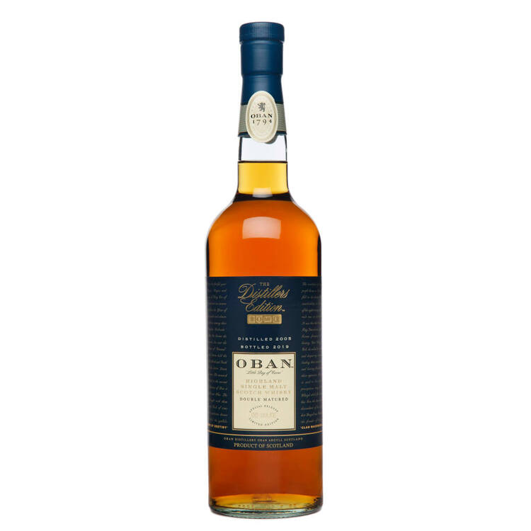 OBAN SINGLE MALT SCOTCH THE DISTILLERS EDITION DOUBLE MATURED 86 750ML