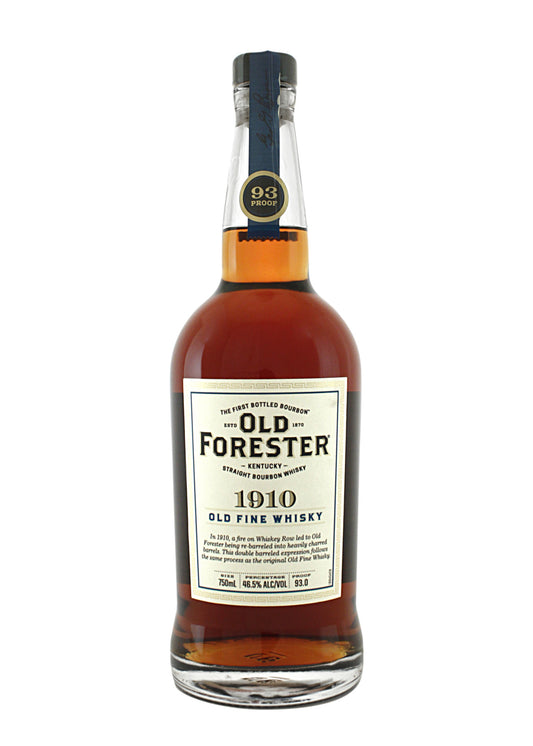 Old Forester 1910 Old Fine Kentucky Straight Bourbon 93 Proof 750ML, The Whiskey Row Series Finale
