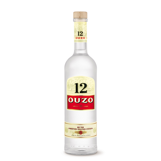 Ouzo 12 Ouzo 80 750ML