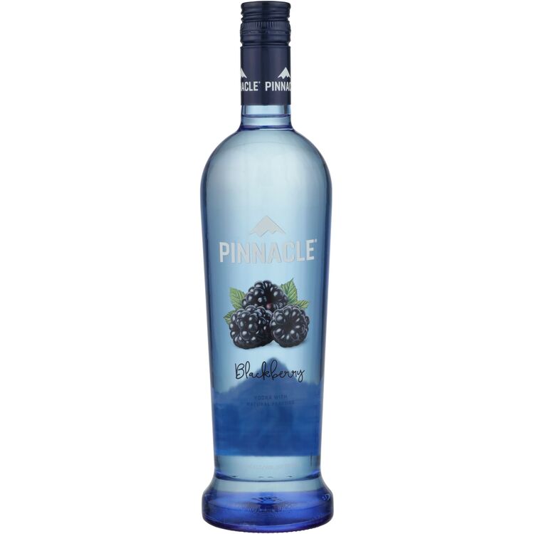 PINNACLE BLACKBERRY FLAVORED VODKA 60 750ML