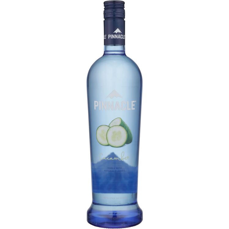 PINNACLE CUCUMBER FLAVORED VODKA 60 750ML
