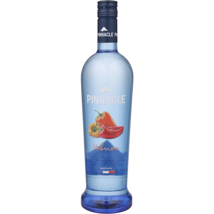 PINNACLE HABANERO FLAVORED VODKA 60 750ML