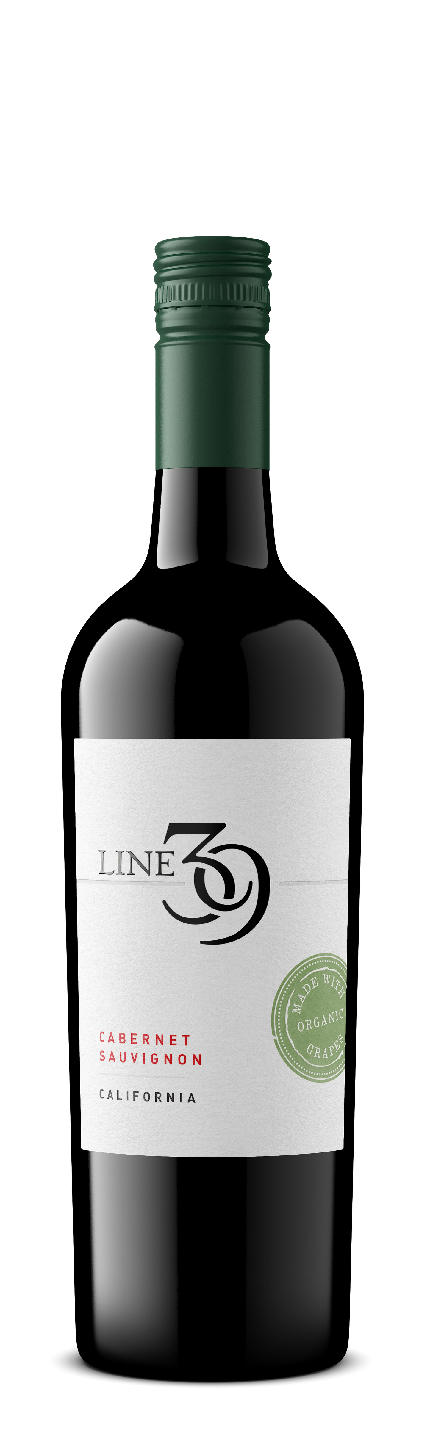 Line 39 Organic Cabernet Sauvignon 750ML, CCOF Certified California Cab At An Everyday Price