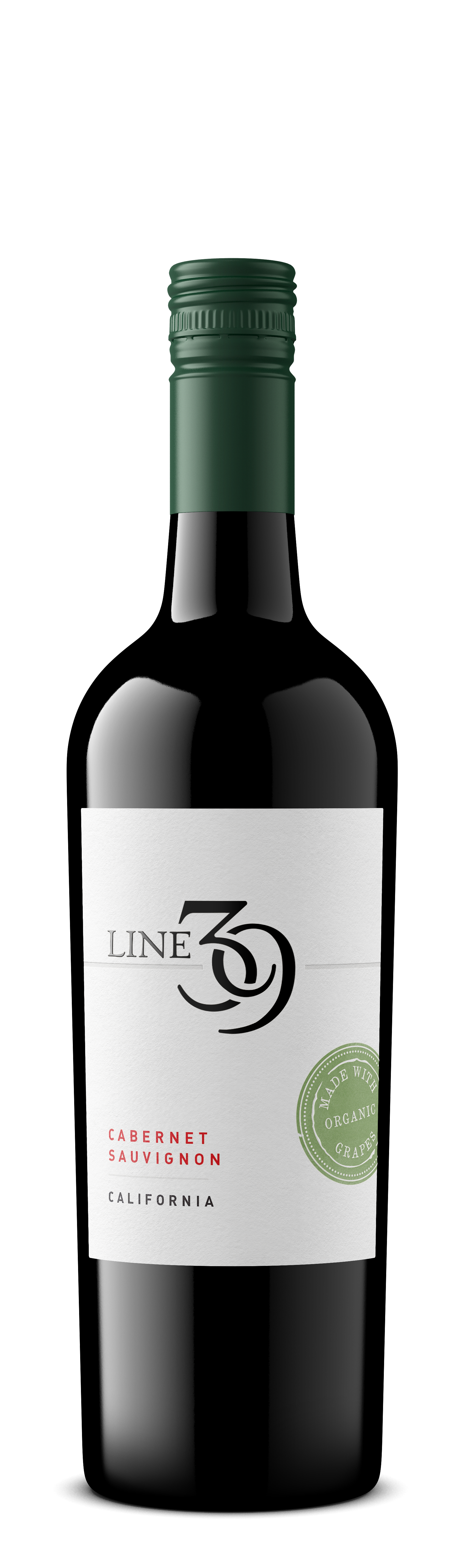Line 39 Organic Cabernet Sauvignon 750ML, CCOF Certified California Cab At An Everyday Price