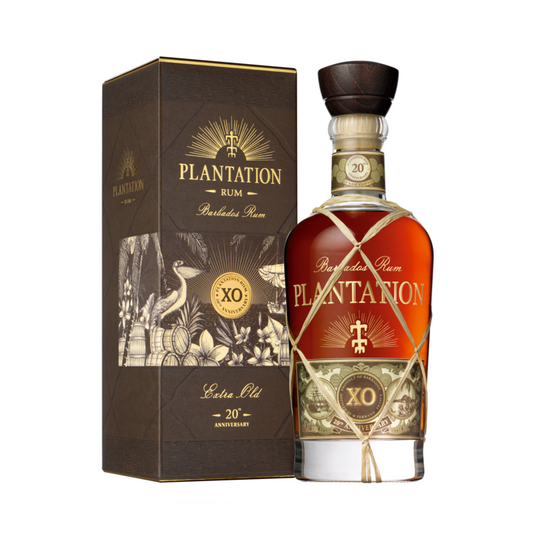 PLANTATION AGED RUM EXTRA OLD 20TH ANNIVERSARY BARBADOS 80 750ML