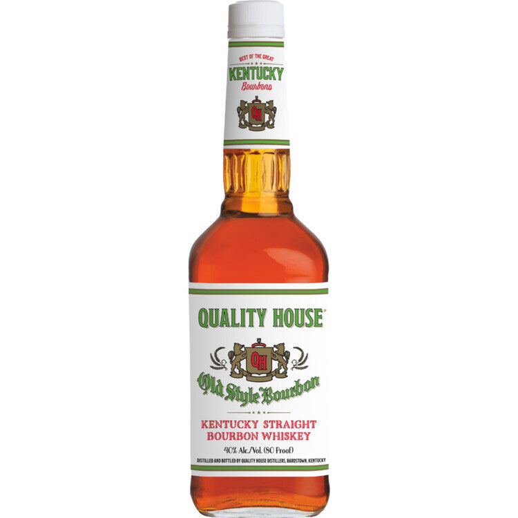 QUALITY HOUSE STRAIGHT BOURBON OLD STYLE 80 750ML