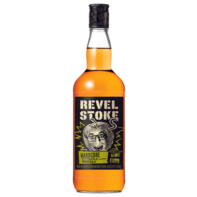 REVEL STOKE ROASTED APPLE FLAVORED WHISKY HARD CORE 70 750ML