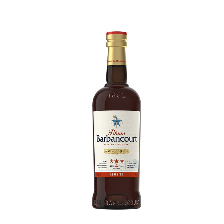 RHUM BARBANCOURT AGED RUM THREE STAR 4 YR 86 750ML