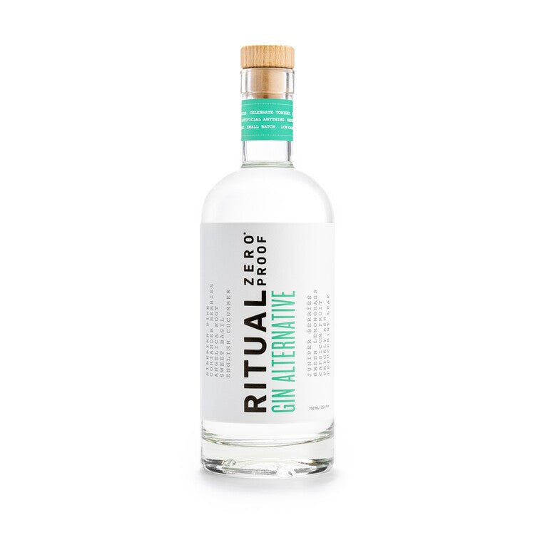 RITUAL ZERO PROOF GIN ALTERNATIVE NON-ALCOHOLIC SPIRIT 750ML