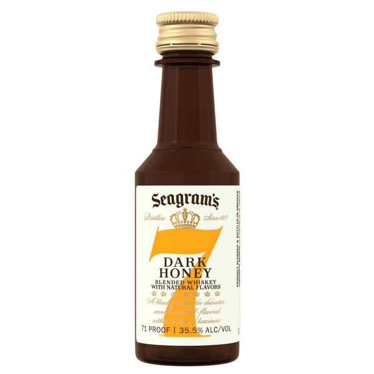 SEAGRAM'S DARK HONEY FLAVORED WHISKEY 7 CROWN 71 750ML