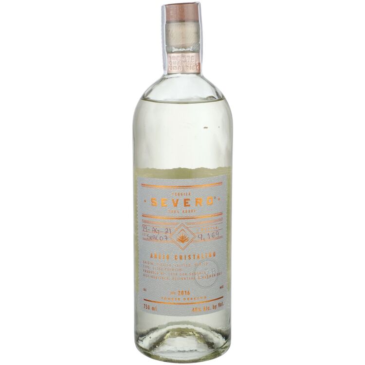 Severo Tequila Anejo Cristalino 80 750ML