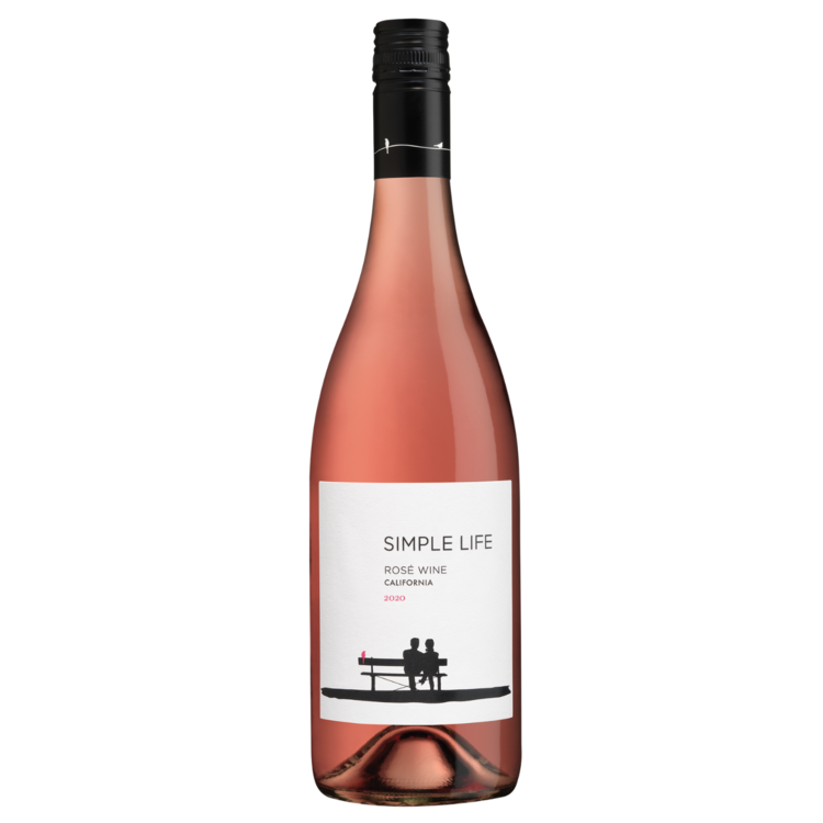 SIMPLE LIFE ROSE WINE CALIFORNIA 2020 750ML