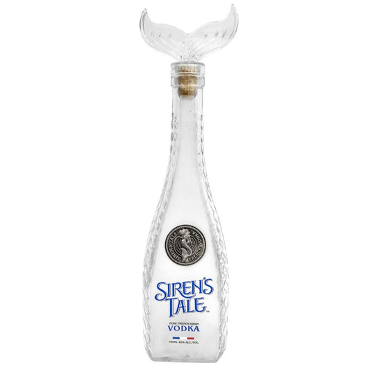 Siren's Tale French Vodka Limited Edition Mermaid Tail Decanter 750ML