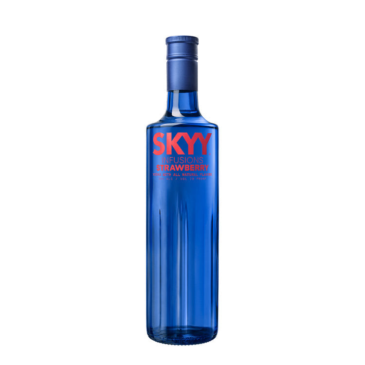 SKYY STRAWBERRY FLAVORED VODKA INFUSIONS 70 750ML