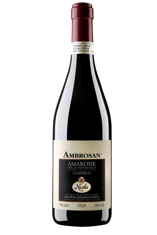 NICOLIS AMARONE DELLA VALPOLICELLA CLASSICO AMBROSAN 2013 750ML