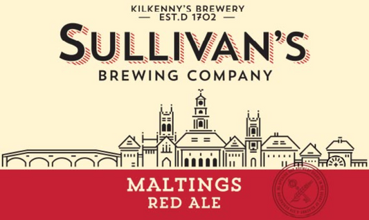 Sullivan's Maltings Irish Red Ale 24-Pack Cans 14.9oz