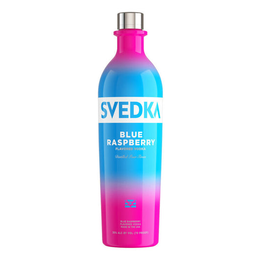 Svedka Blue Raspberry Flavored Vodka 70 750ML