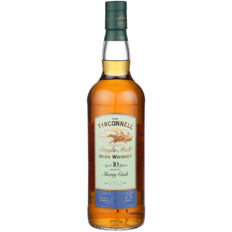 THE TYRCONNELL SINGLE MALT IRISH WHISKEY SHERRY CASK FINISH 10 YR 92 750ML