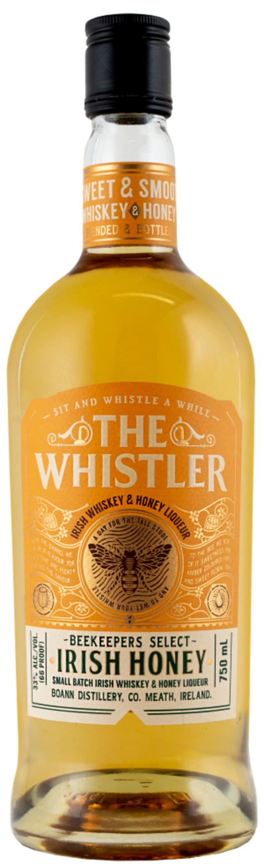 The Whistler Irish Honey Whiskey 750ML