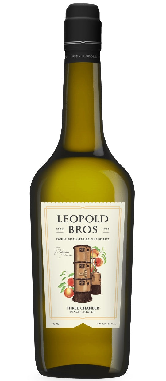 Leopold Bros Three Chamber Peach Liqueur 700ML
